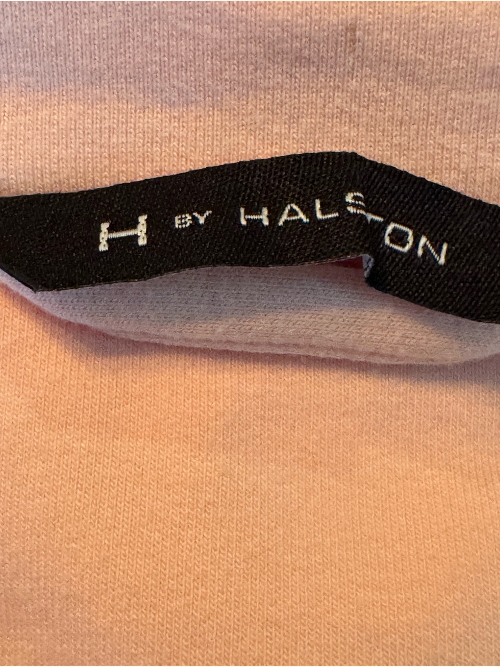 H by Halston Pale Pink Asymmetrical Zip Bomber Jacket - Picture 9 of 11